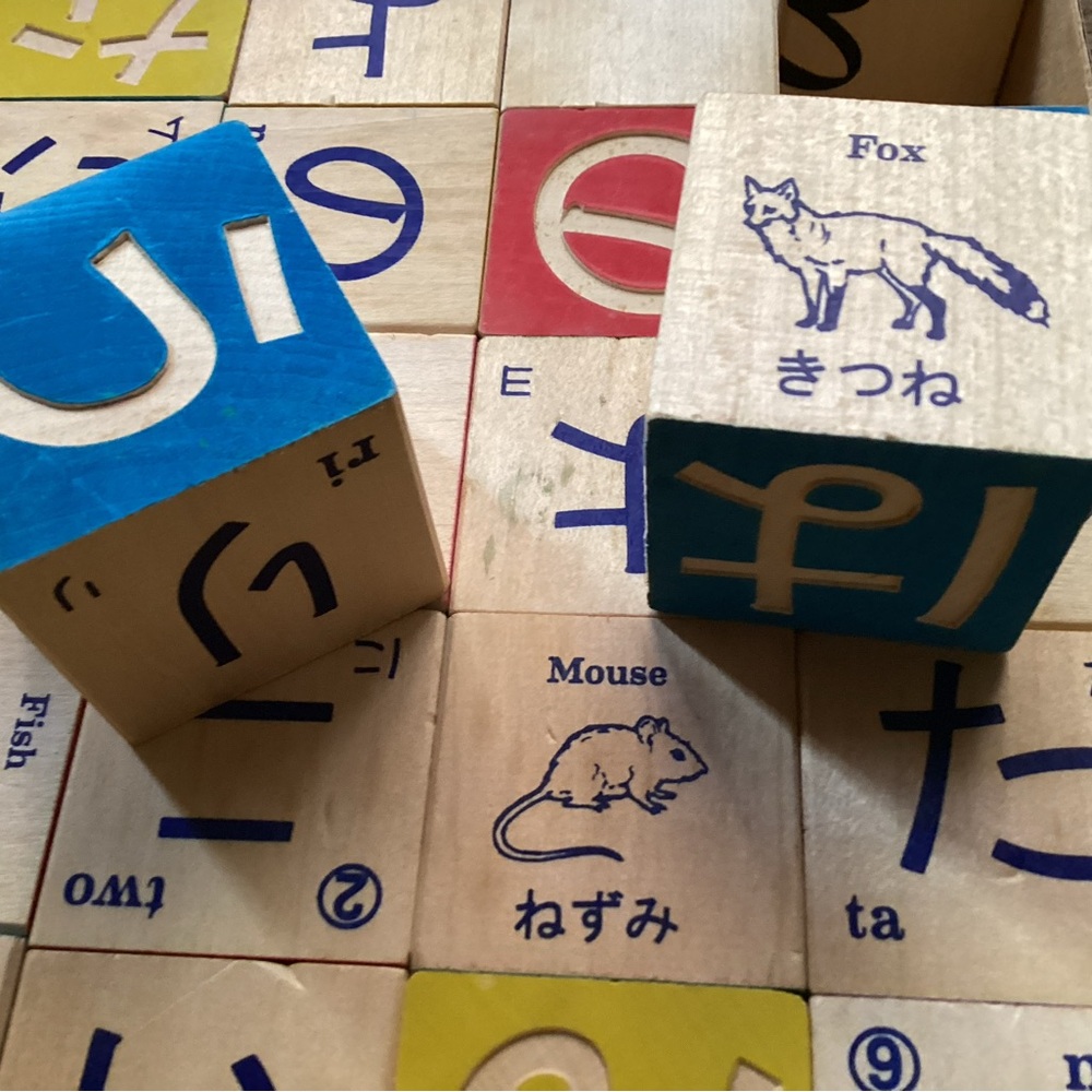 Japanese Character Blocks - Colorful Learning Set - Picture 6 of 8